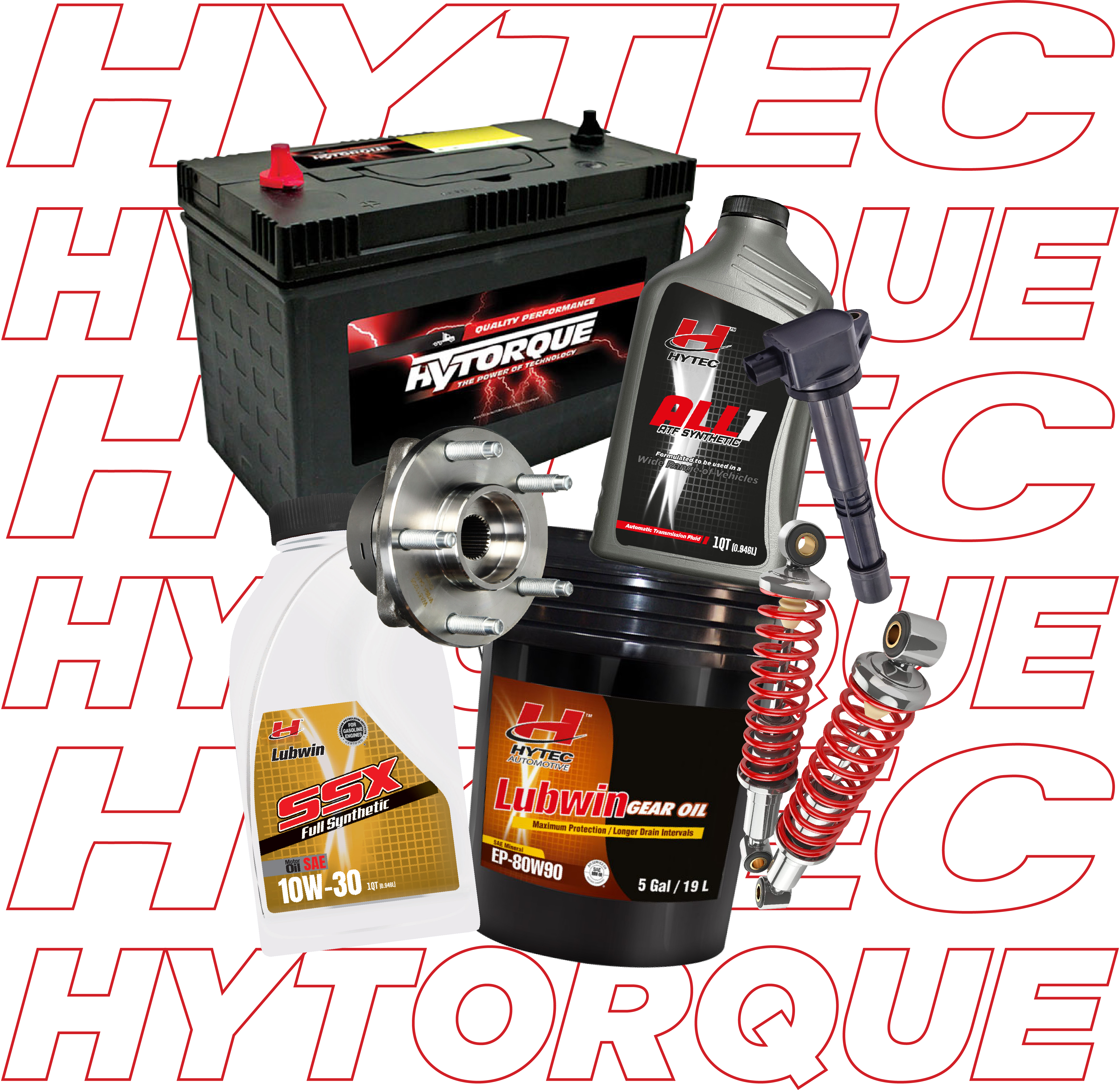 Montaje de repuestos y lubricantes Hytec, Lubwin y HyTorque
